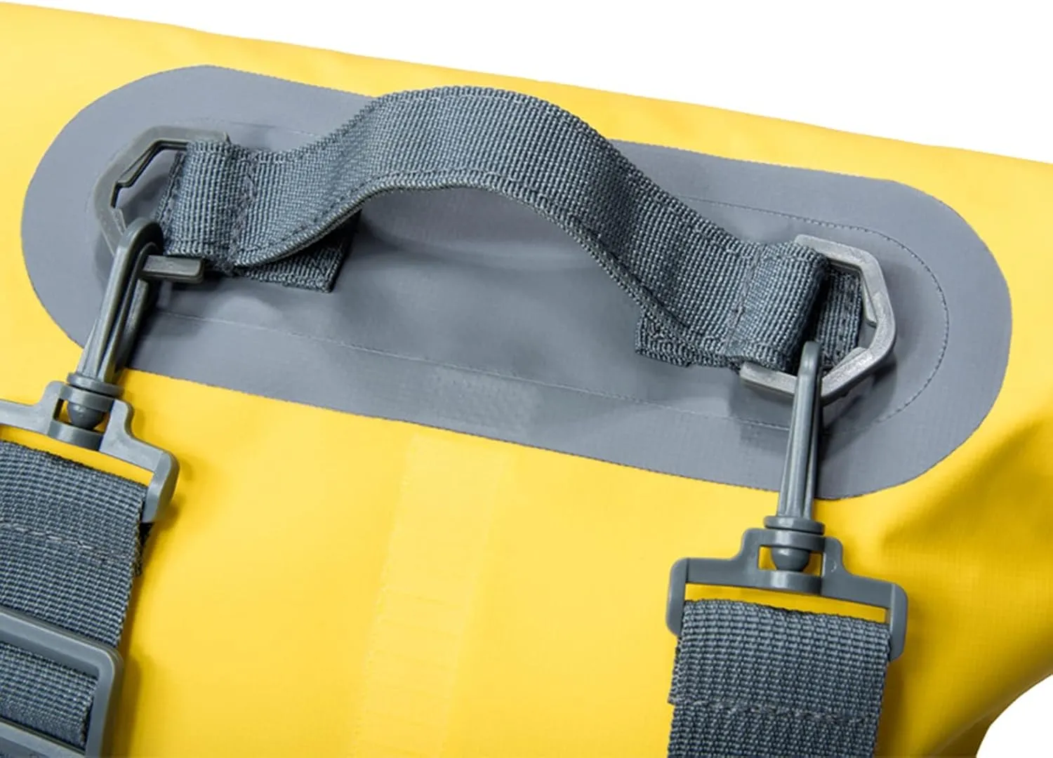 15L Floating Waterproof Dry Bag, Keep Gear Dry Clean, Roll Top Dry Sack with 2 Detachable Shoulder Strap, for Kayaking, Beach, Rafting (Color : Black)