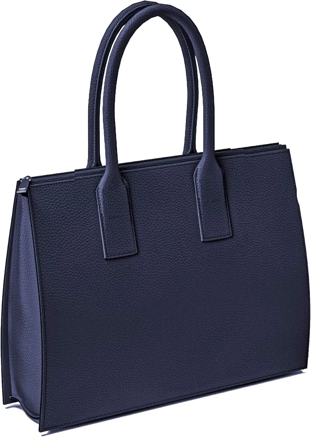 30636 Women's Hand Shoulder Bag Genuine Leather with Zip Compartments