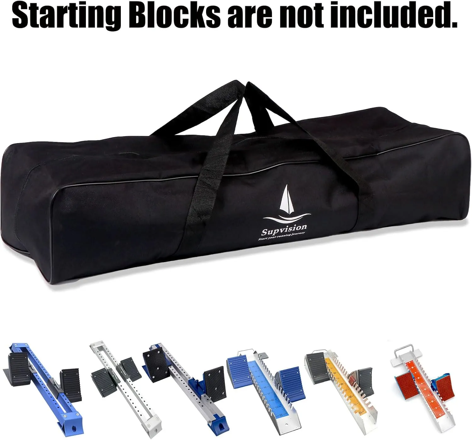 31.5in Foldable Duffle Bag Fits Starting Blocks with an Overall Length of Less Than 30 Inches Extra Large Travel DuffelTote GymBag with Zippers and Handles Sports Oxford Cloth Bags