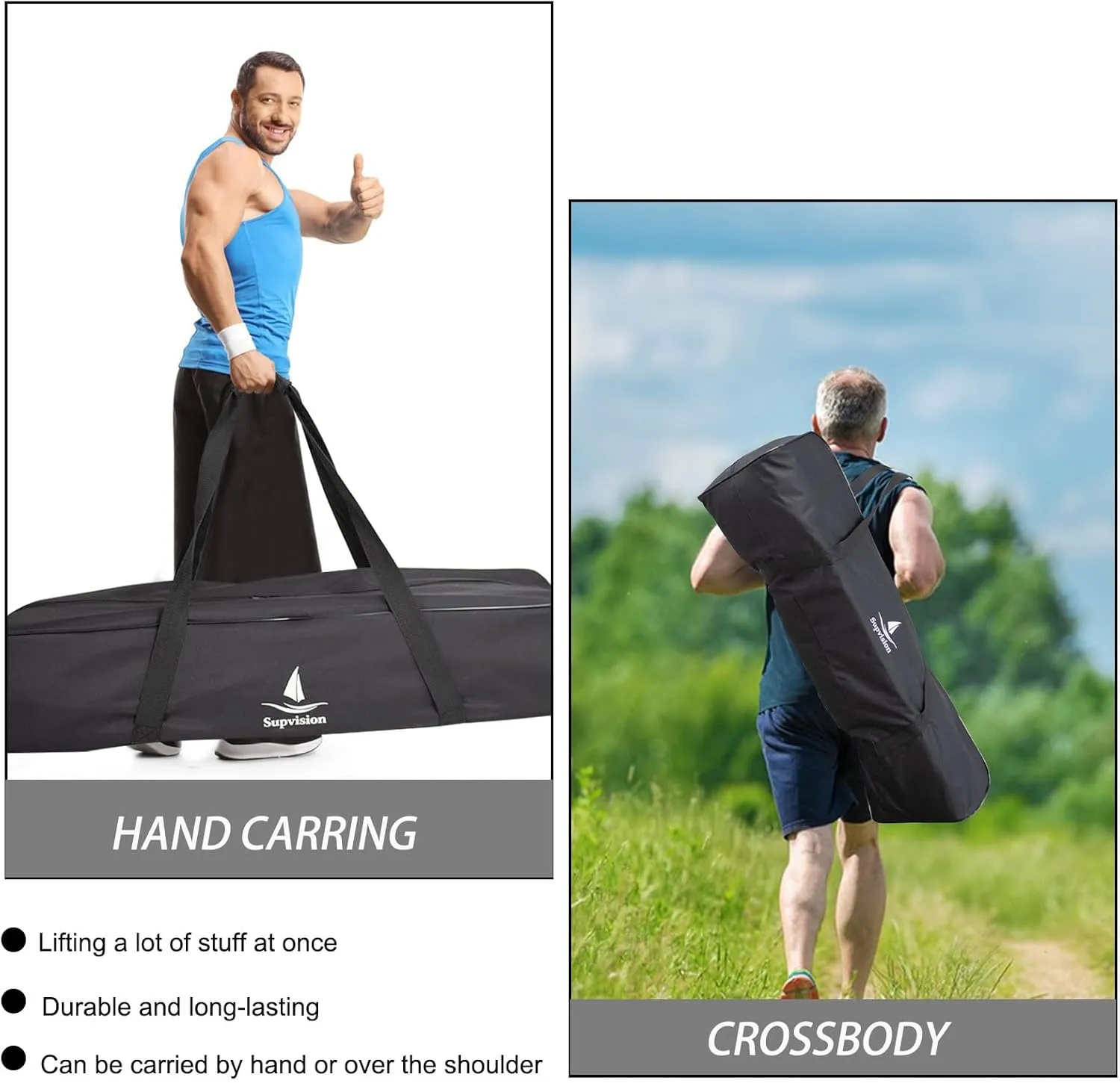 37.4in Foldable Duffle Bag Fits Starting Blocks with an Overall Length of Less Than 35 Inches Extra Large Travel DuffelTote GymBag with Zippers and Handles Sports Oxford Cloth Bags