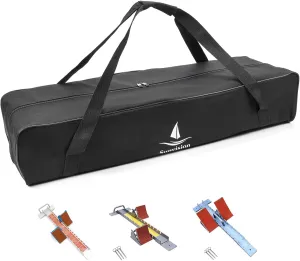 37.4in Foldable Duffle Bag Fits Starting Blocks with an Overall Length of Less Than 35 Inches Extra Large Travel DuffelTote GymBag with Zippers and Handles Sports Oxford Cloth Bags