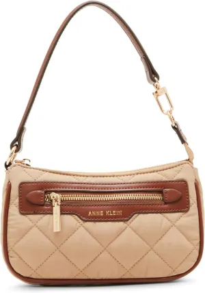 Anne Klein Quilted Nylon Pochette