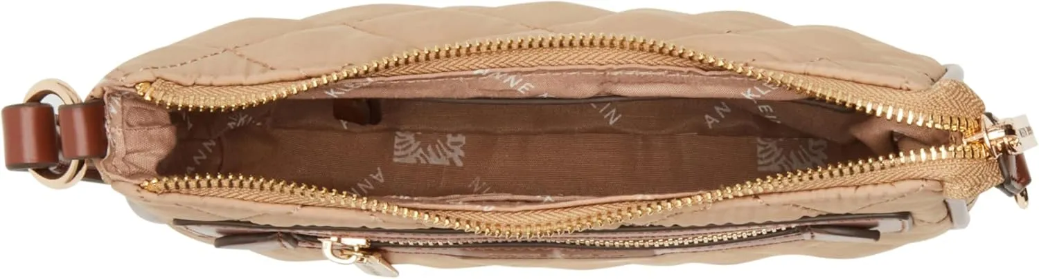 Anne Klein Quilted Nylon Pochette