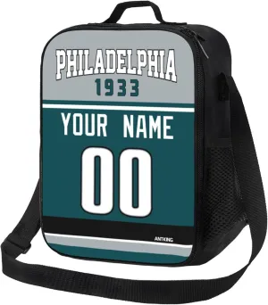 ANTKING Lunch Bag Custom Name and Number Lunch Box Gifts for Men Women