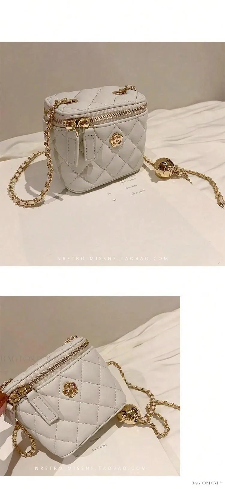 BagForLove - Small Women's Bag for Daily Essentials and Cosmetic Storage