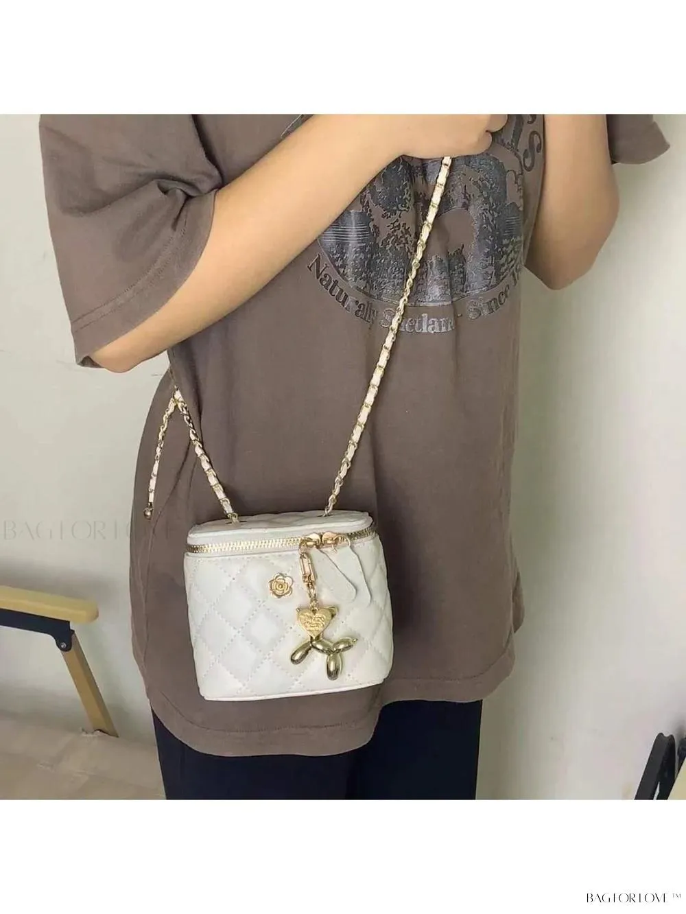 BagForLove - Small Women's Bag for Daily Essentials and Cosmetic Storage