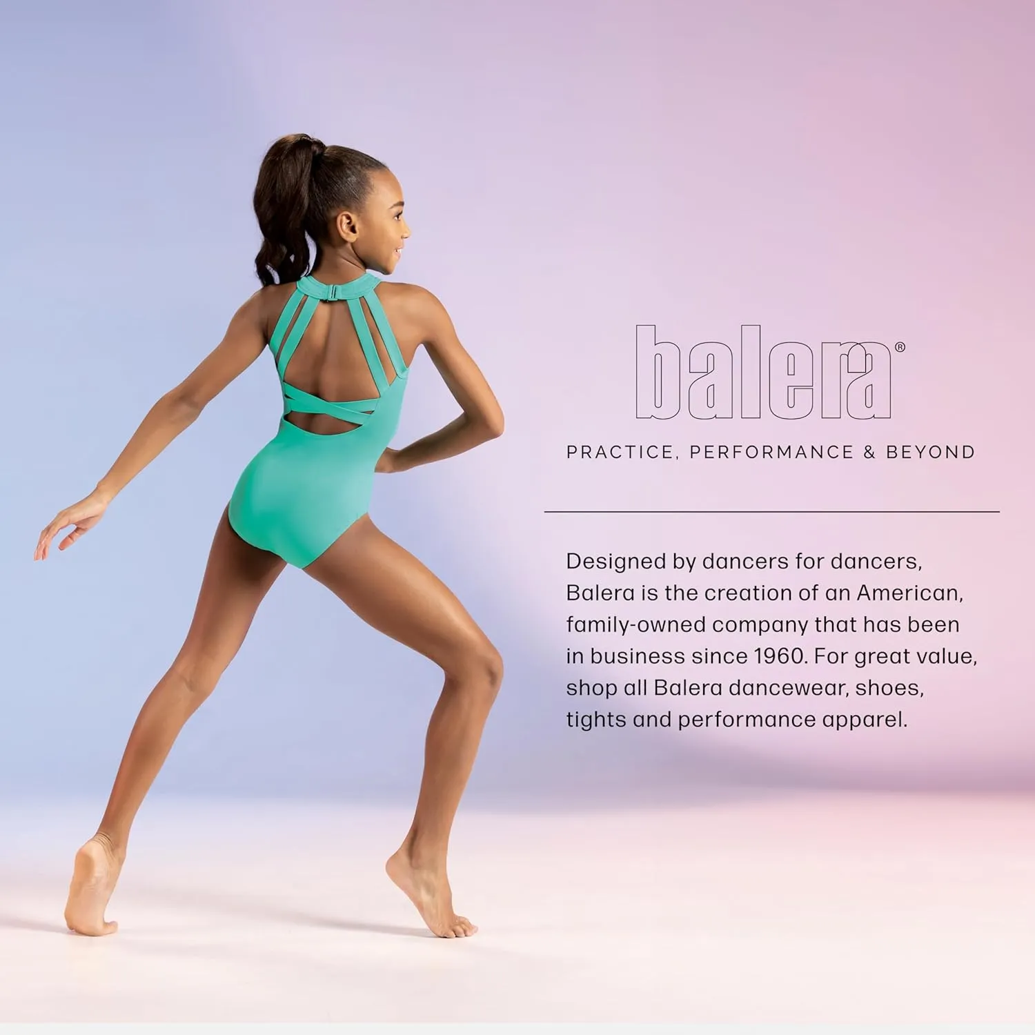 Balera Glitter Duffel Bag Perfect for Dance, Cheer & Gymnastics