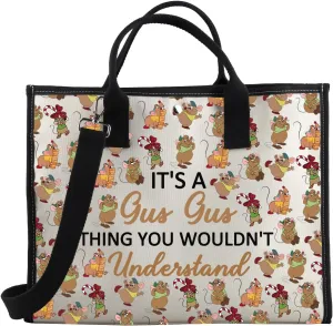 BDPWSS Rat Lover Tote Bag Cartoon Mouse Fans Gift It's A Rat Thing Princess Mouse Gift WDW Trip Magic Kingdom Handbag