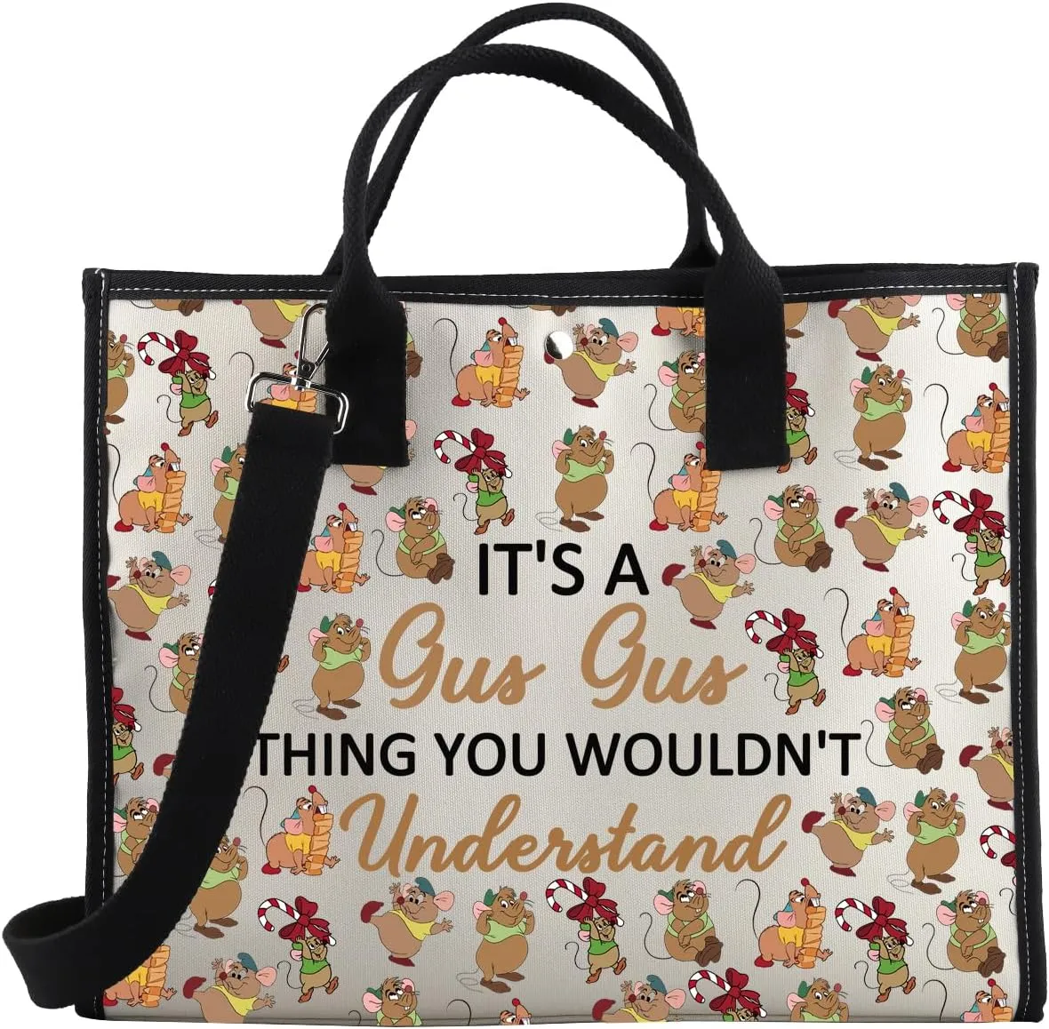 BDPWSS Rat Lover Tote Bag Cartoon Mouse Fans Gift It's A Rat Thing Princess Mouse Gift WDW Trip Magic Kingdom Handbag