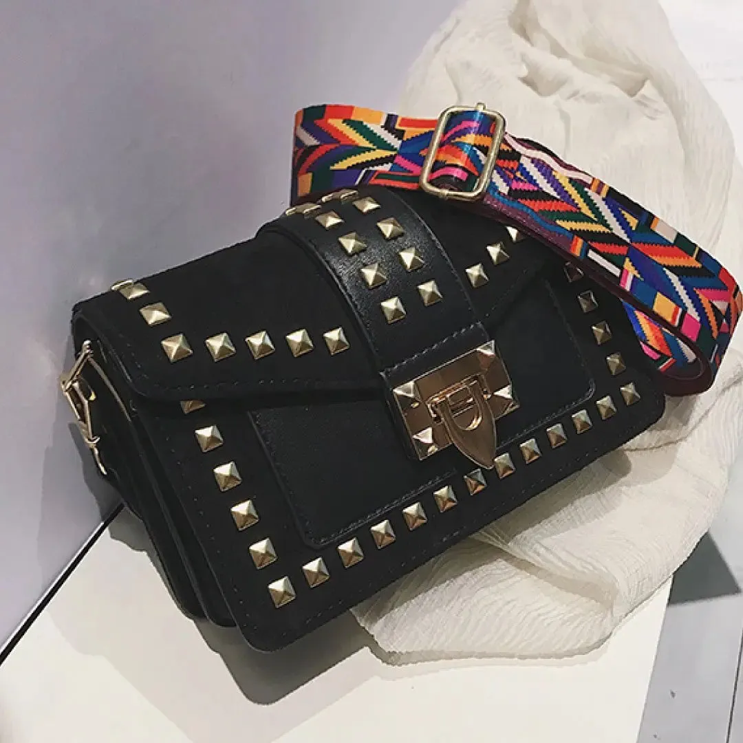 Betty Shoulder Velvet Finish Bag by ClaudiaG Collection
