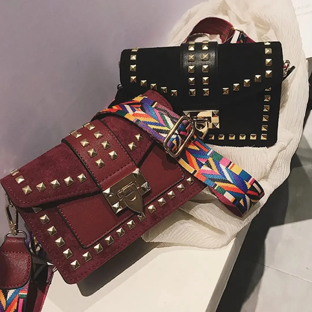 Betty Shoulder Velvet Finish Bag by ClaudiaG Collection