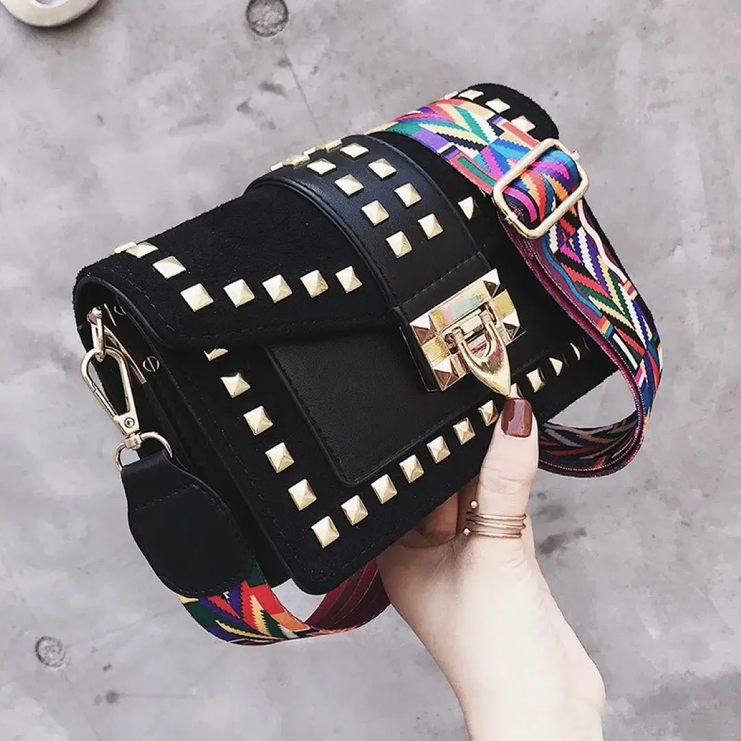 Betty Shoulder Velvet Finish Bag by ClaudiaG Collection