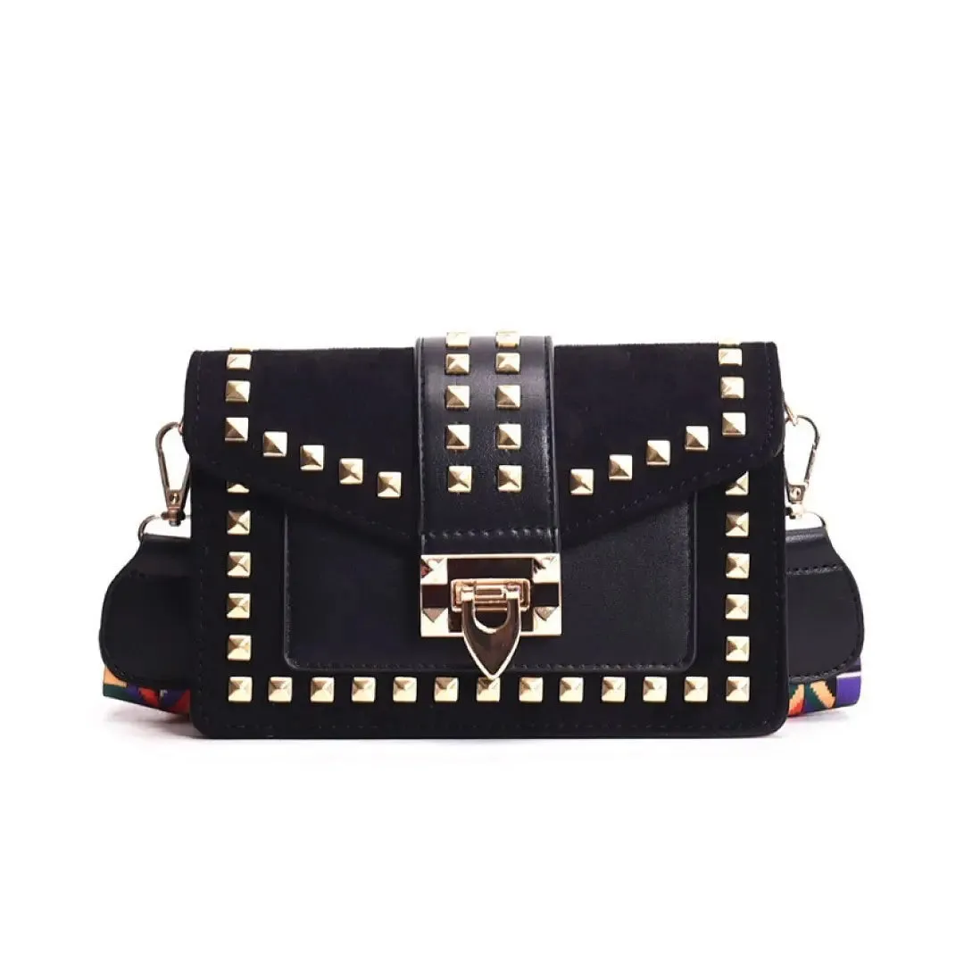 Betty Shoulder Velvet Finish Bag by ClaudiaG Collection