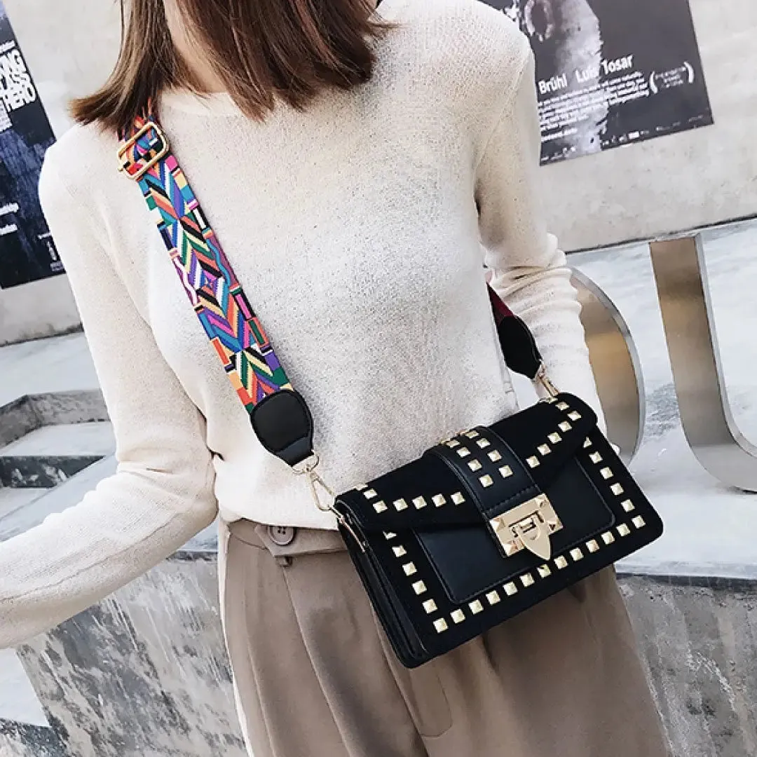 Betty Shoulder Velvet Finish Bag by ClaudiaG Collection
