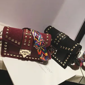 Betty Shoulder Velvet Finish Bag by ClaudiaG Collection