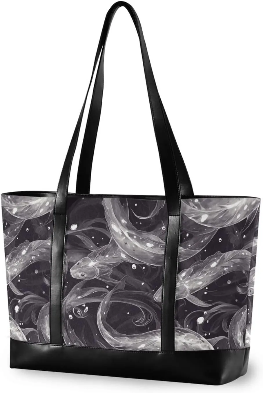 Cartoon Eel Dark Gre fashion laptop handbag with zipper briefcase bags for yoga with office maletines para mujer