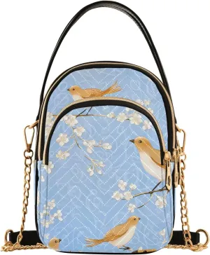 Cartoon Small Handbag Crossbody Bag for Women Quilted Bags Shoulder Purse Phone Wallet Chain Bag
