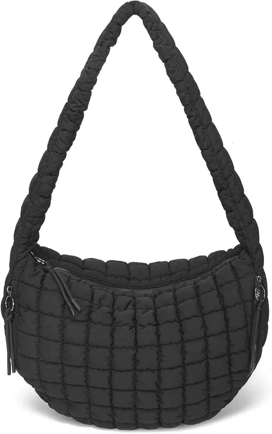 CATMICOO Puffer Tote Bag for Women: Carryall Puff Shoulder Bag for Travel - Lightweight Quilted Bag for Gym