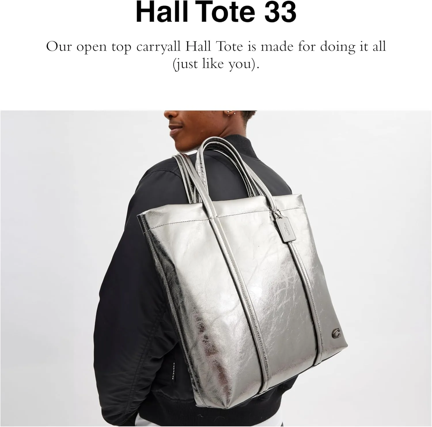 COACH Hall Tote 33