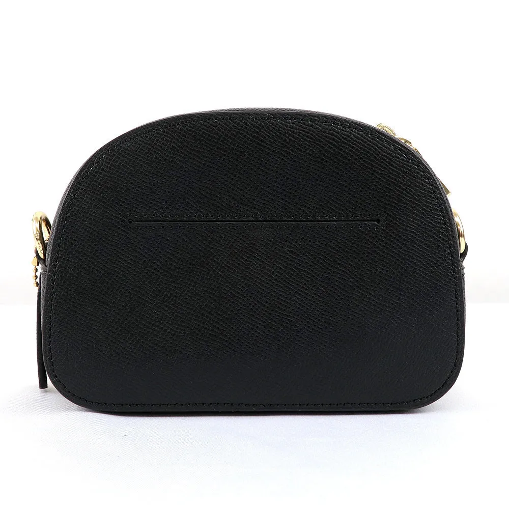 COACH Mini Serena Crossbody in Black with Detachable Strap for Shoulder/Crossbody Wear