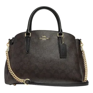 COACH Sage Carryall Handbag In Signature Canvas with Detachable Strap for Shoulder/Crossbody Wear