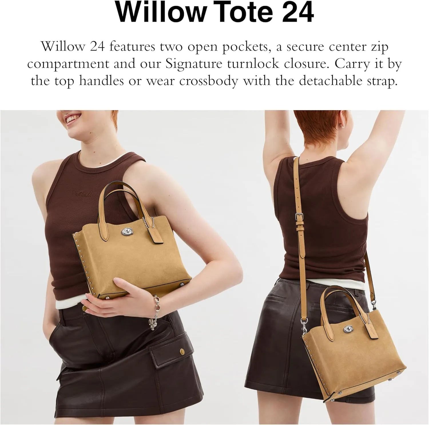 Coach Willow Tote 24