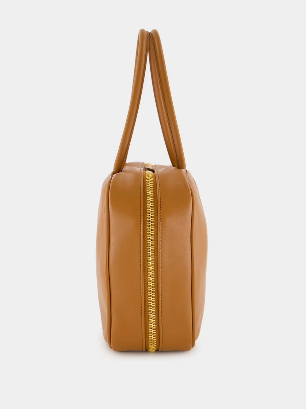 Cognac Leather Beau Bag