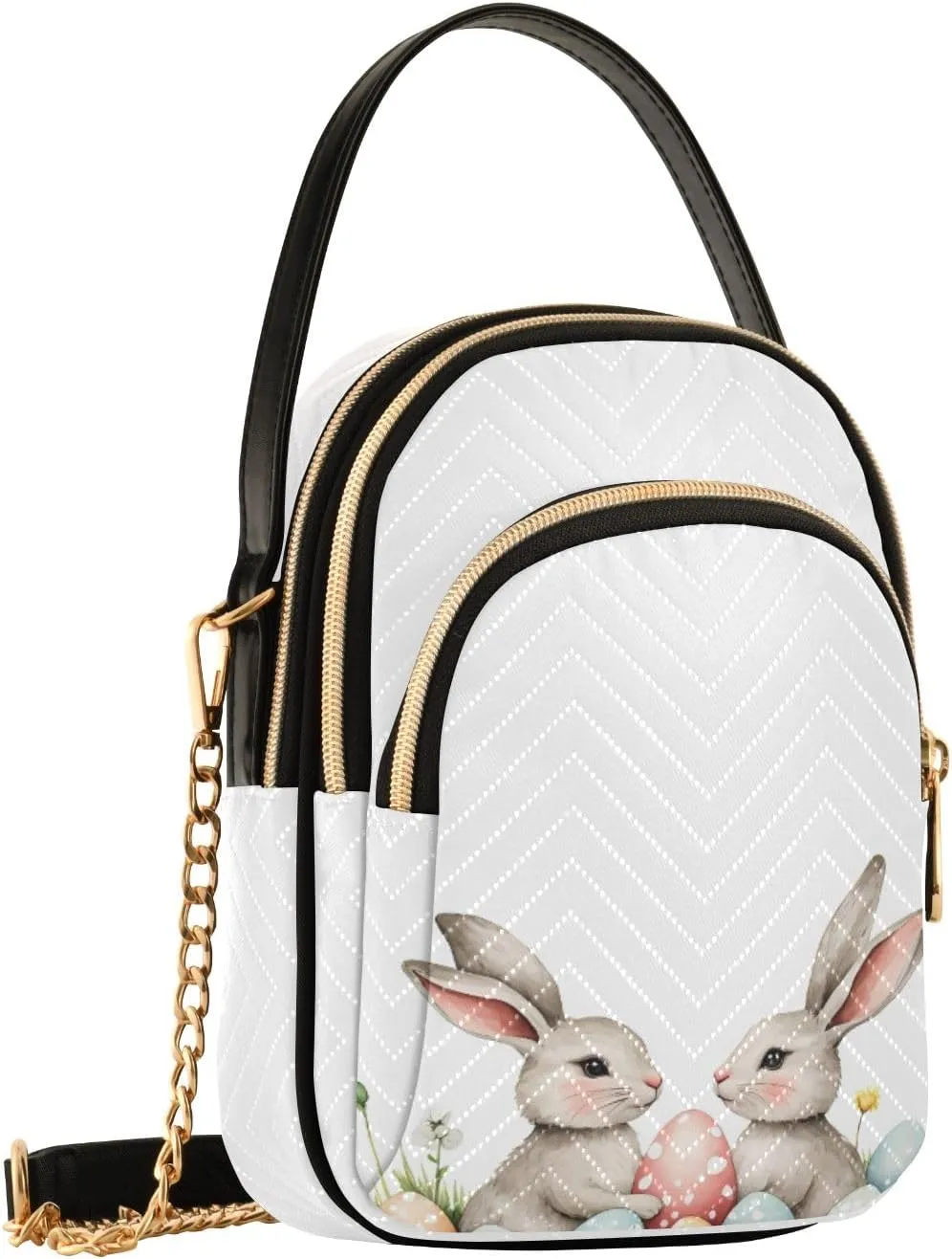 Colorful Small Handbag Crossbody Bag for Women Quilted Bags Shoulder Purse Phone Wallet Chain Bag
