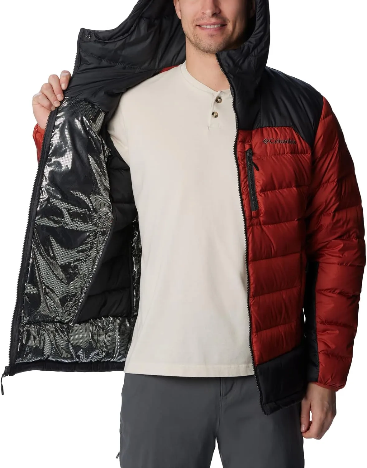 Columbia Men's Standard Autumn Park Down Hooded Jacket