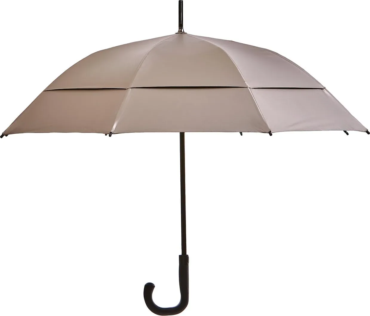 Coolibar UPF 50  48 Inch Calotta Fashion Umbrella - Sun Protective (One Size- Gold/Aqua Metallic)