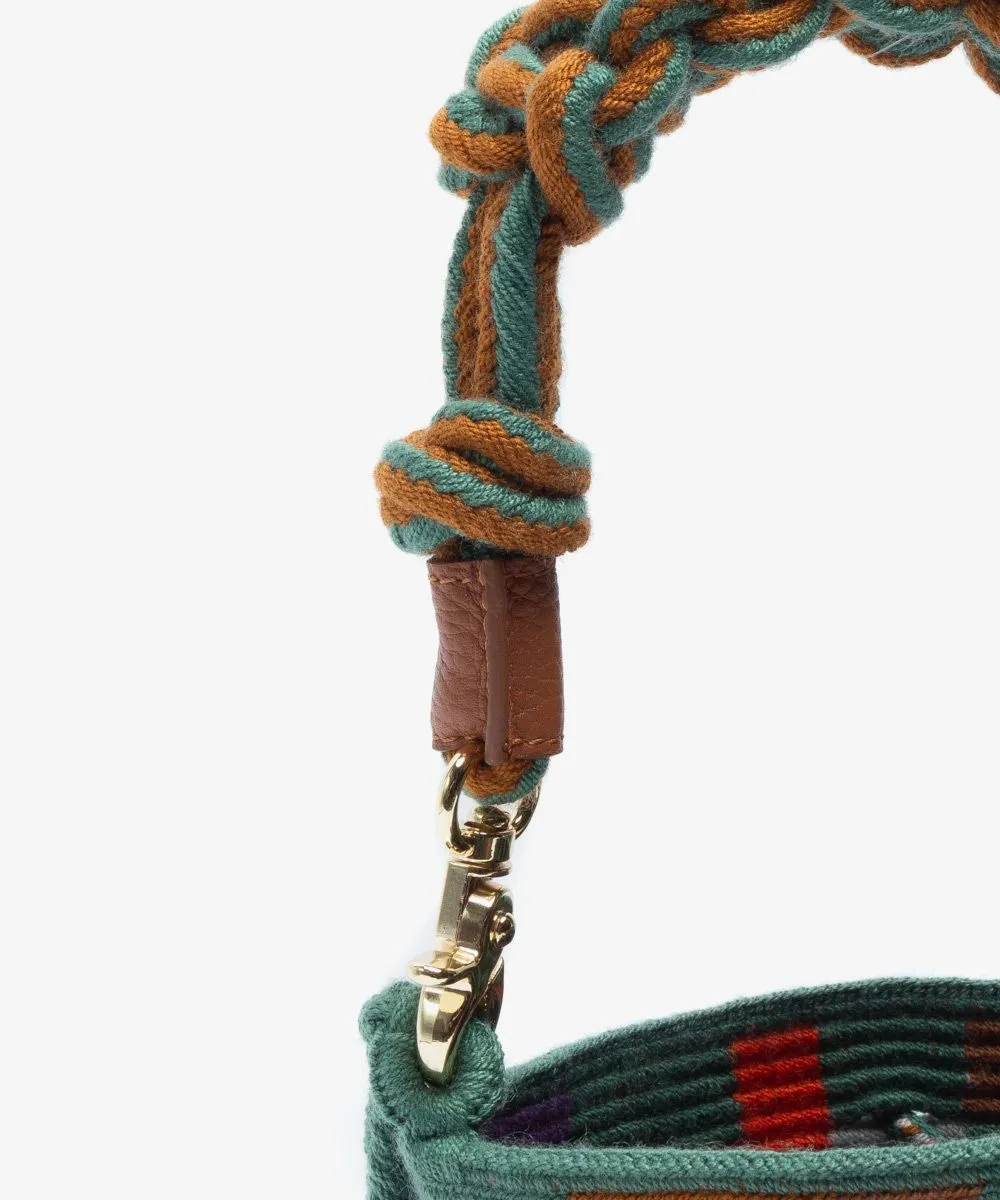 Crossbody Bag M / With Macrame Handle