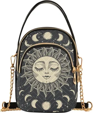 Crossbody Bags Small Phone Bag with Shoulder Strap, Women's Quilted Crossbody Handbags