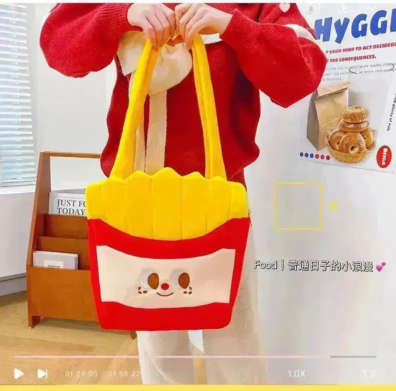 Cute French Fries Novelty Bag