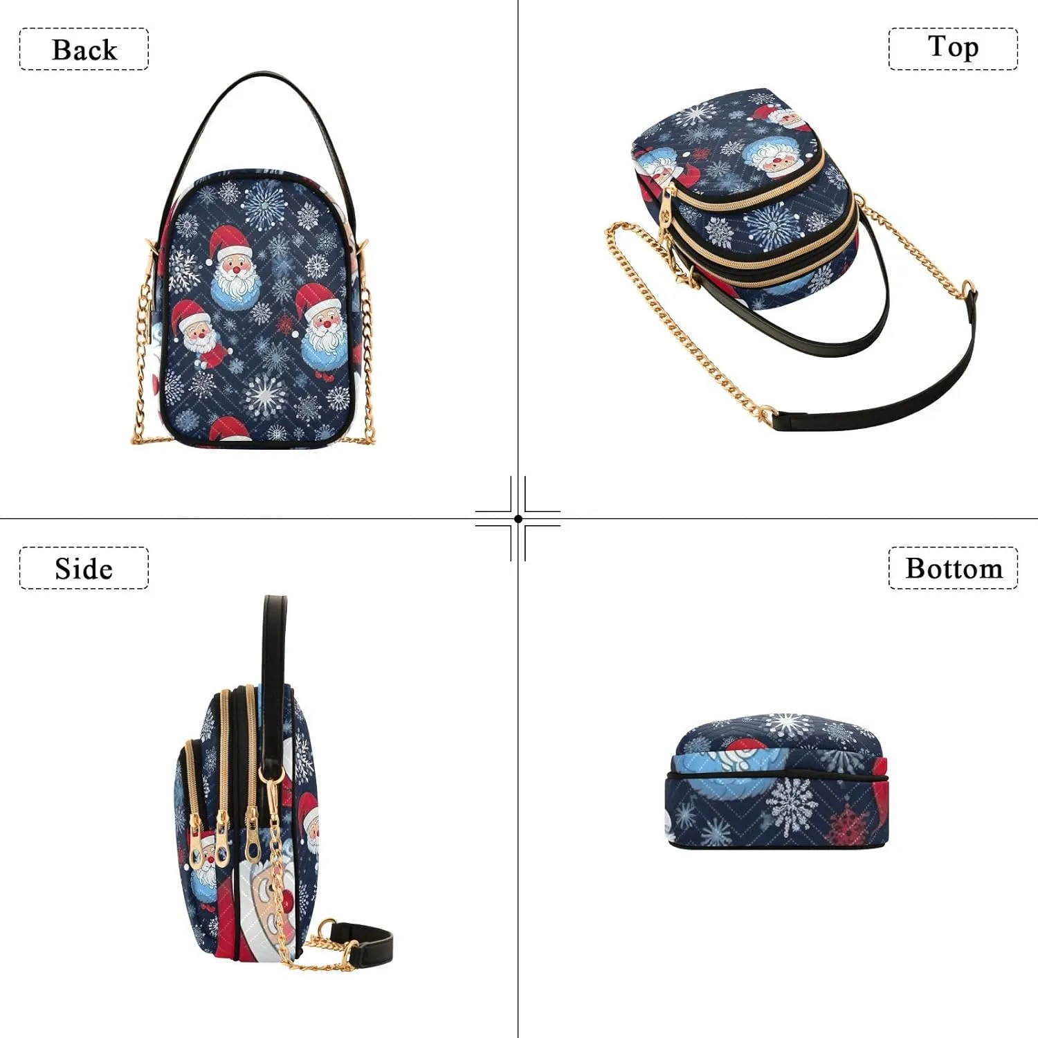 Cute Women's Crossbody Handbags Purse with Chain