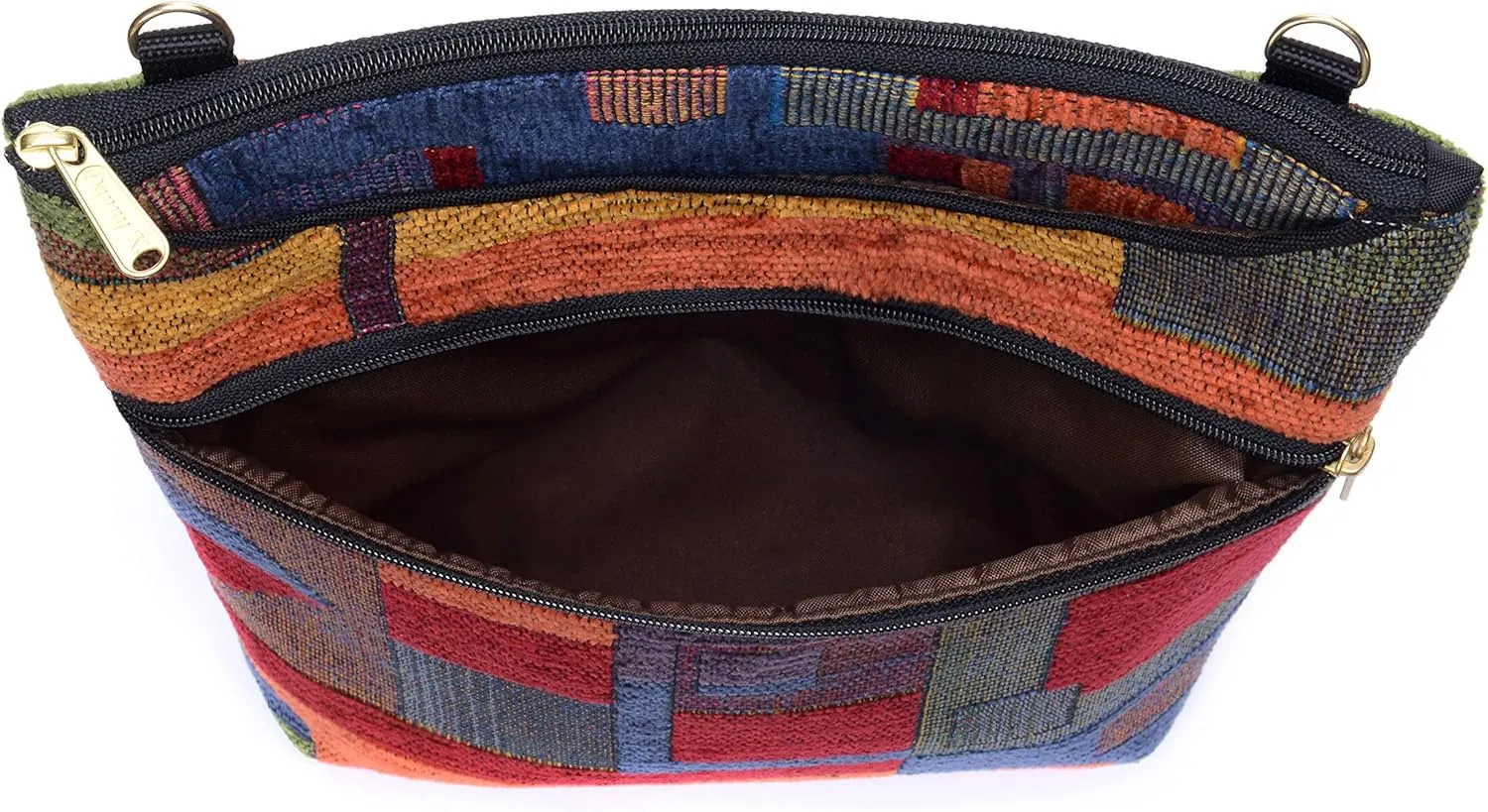 Danny K. Women's Tapestry Bag Crossbody Handbag, Maggie Purse Handmade in the USA