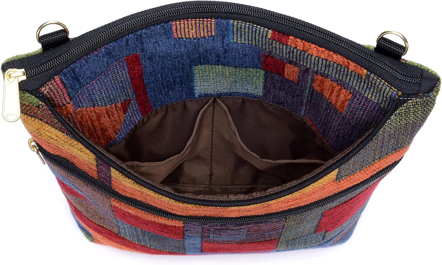 Danny K. Women's Tapestry Bag Crossbody Handbag, Maggie Purse Handmade in the USA