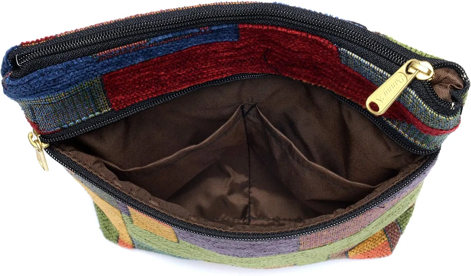 Danny K. Women's Tapestry Bella Purse Crossbody Handbag, Adjustable Cord, Handmade in USA