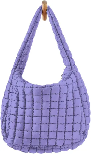 Darling Quilted Puffer Crossbody and Tote Bags for Women