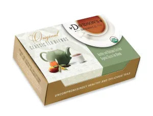 Davidson's Organics, Vanilla Essence, 100-count Individually Wrapped Tea Bags