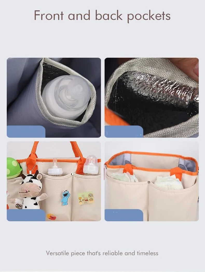 Diaper Bag Tote-Diaper Baby Bags,Waterproof Large Mommy Bag Maternity Bag for Hospital and Weekender Travel