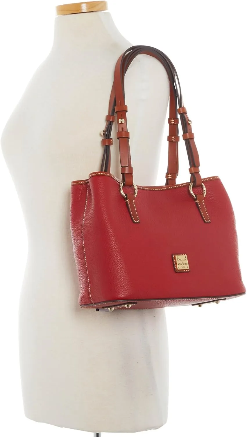 Dooney & Bourke Handbags and Accessories, Pebble Grain Leather Briana Small Shoulder Bag with Wristlet Pouch