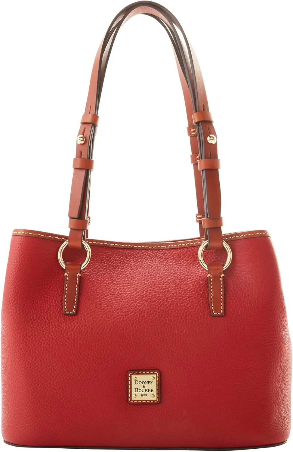 Dooney & Bourke Handbags and Accessories, Pebble Grain Leather Briana Small Shoulder Bag with Wristlet Pouch