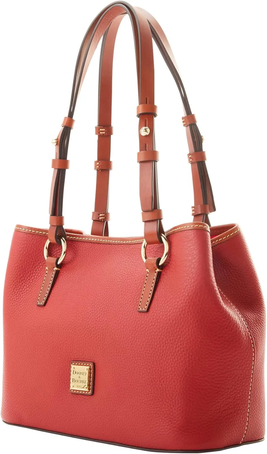 Dooney & Bourke Handbags and Accessories, Pebble Grain Leather Briana Small Shoulder Bag with Wristlet Pouch