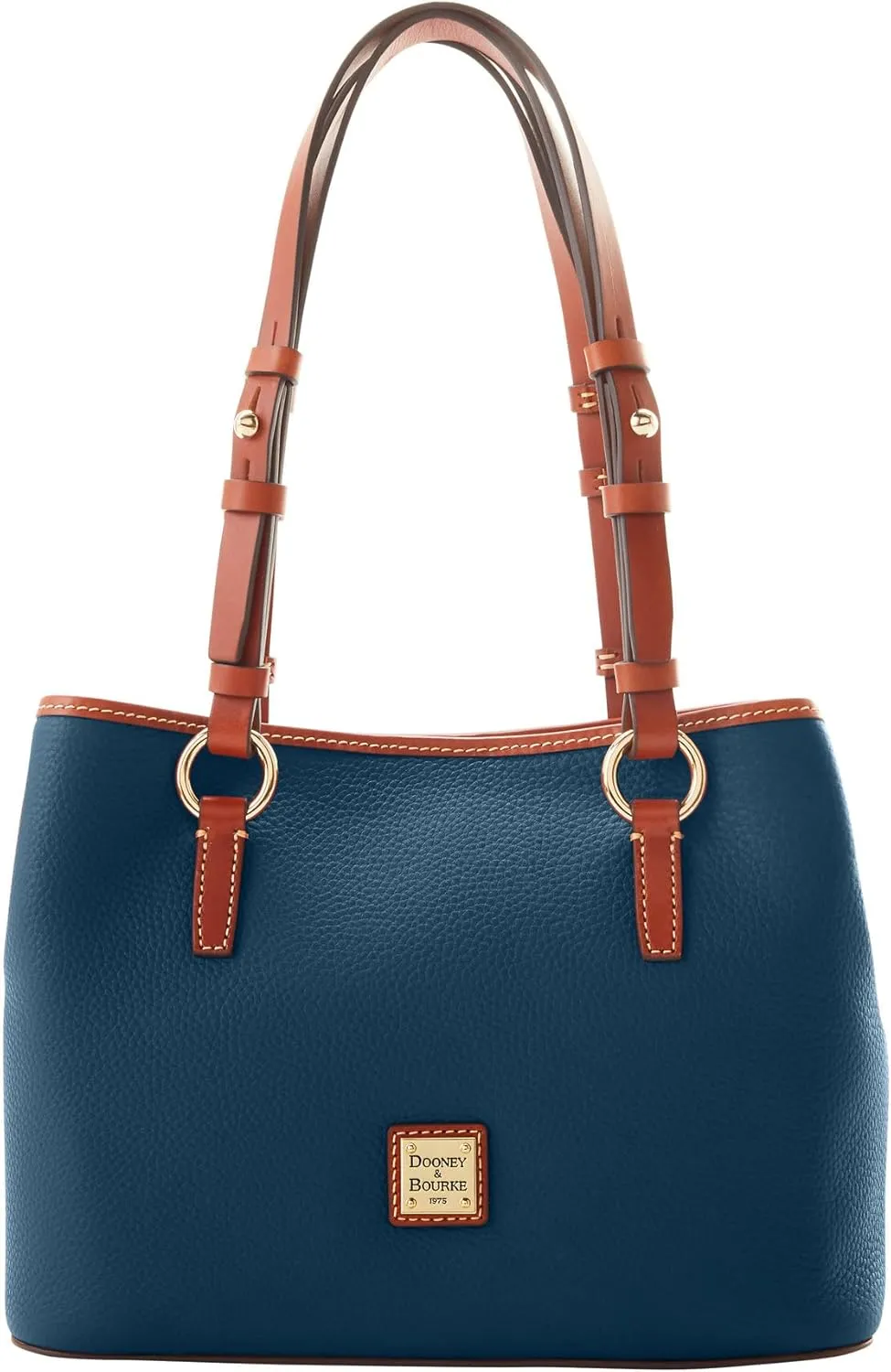 Dooney & Bourke Handbags and Accessories, Pebble Grain Leather Briana Small Shoulder Bag with Wristlet Pouch