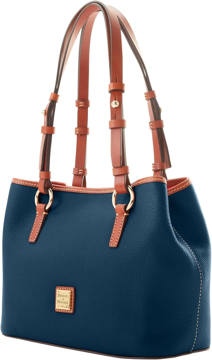 Dooney & Bourke Handbags and Accessories, Pebble Grain Leather Briana Small Shoulder Bag with Wristlet Pouch