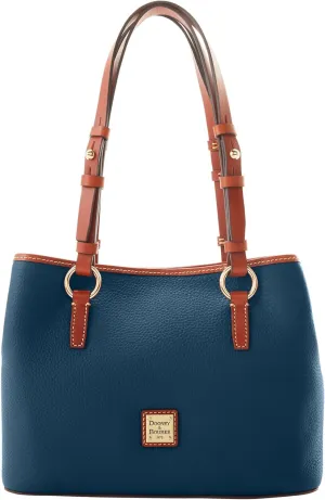 Dooney & Bourke Handbags and Accessories, Pebble Grain Leather Briana Small Shoulder Bag with Wristlet Pouch