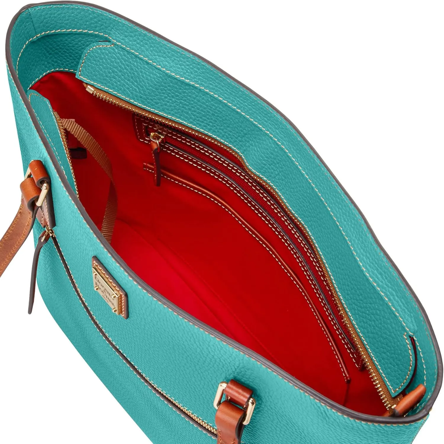 Dooney & Bourke Tote Bags for Women, Large Leather Shopper Totes with Long Shoulder Straps