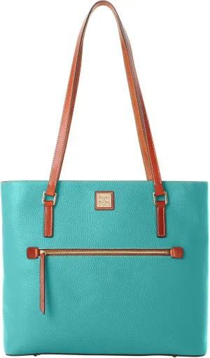 Dooney & Bourke Tote Bags for Women, Large Leather Shopper Totes with Long Shoulder Straps