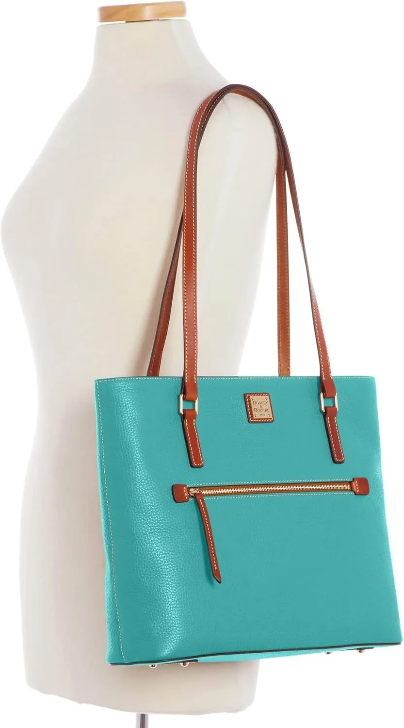 Dooney & Bourke Tote Bags for Women, Large Leather Shopper Totes with Long Shoulder Straps