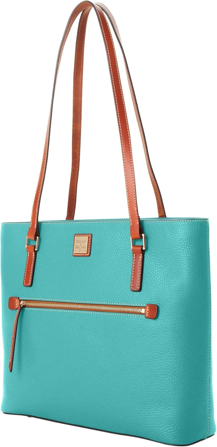 Dooney & Bourke Tote Bags for Women, Large Leather Shopper Totes with Long Shoulder Straps